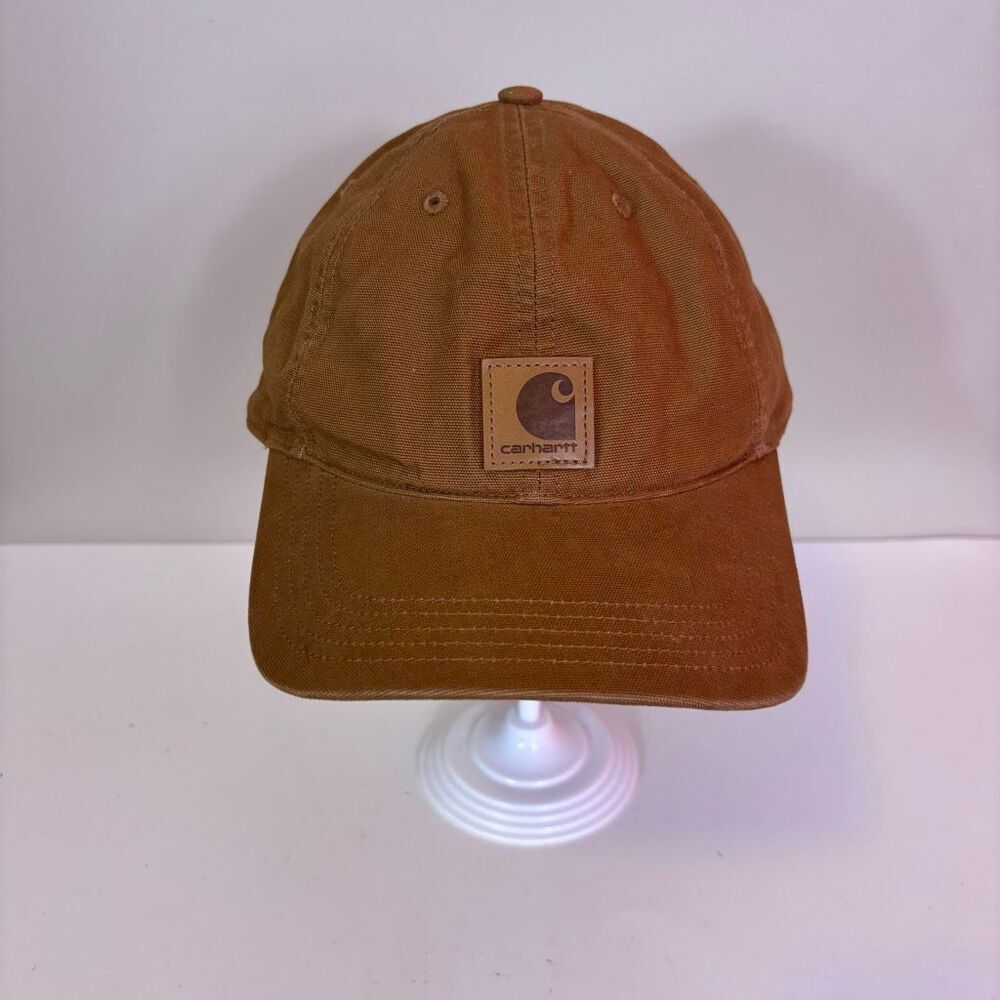 Carhartt Brown 100% Baseball Hat Adjustable Unisex